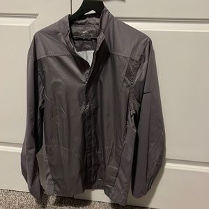 Nike Mens Gray Shield Full Zip Jacket AM